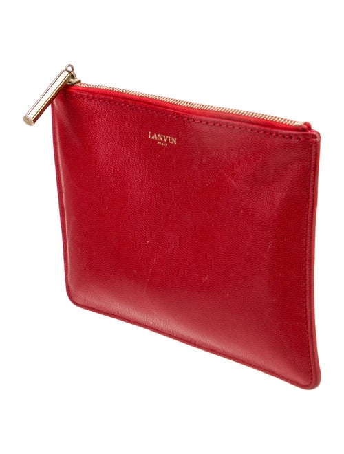 Lanvin Leather Clutch
