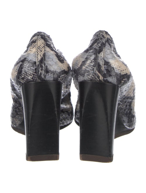 Lanvin Snakeskin Animal Print Pumps