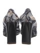 Lanvin Snakeskin Animal Print Pumps