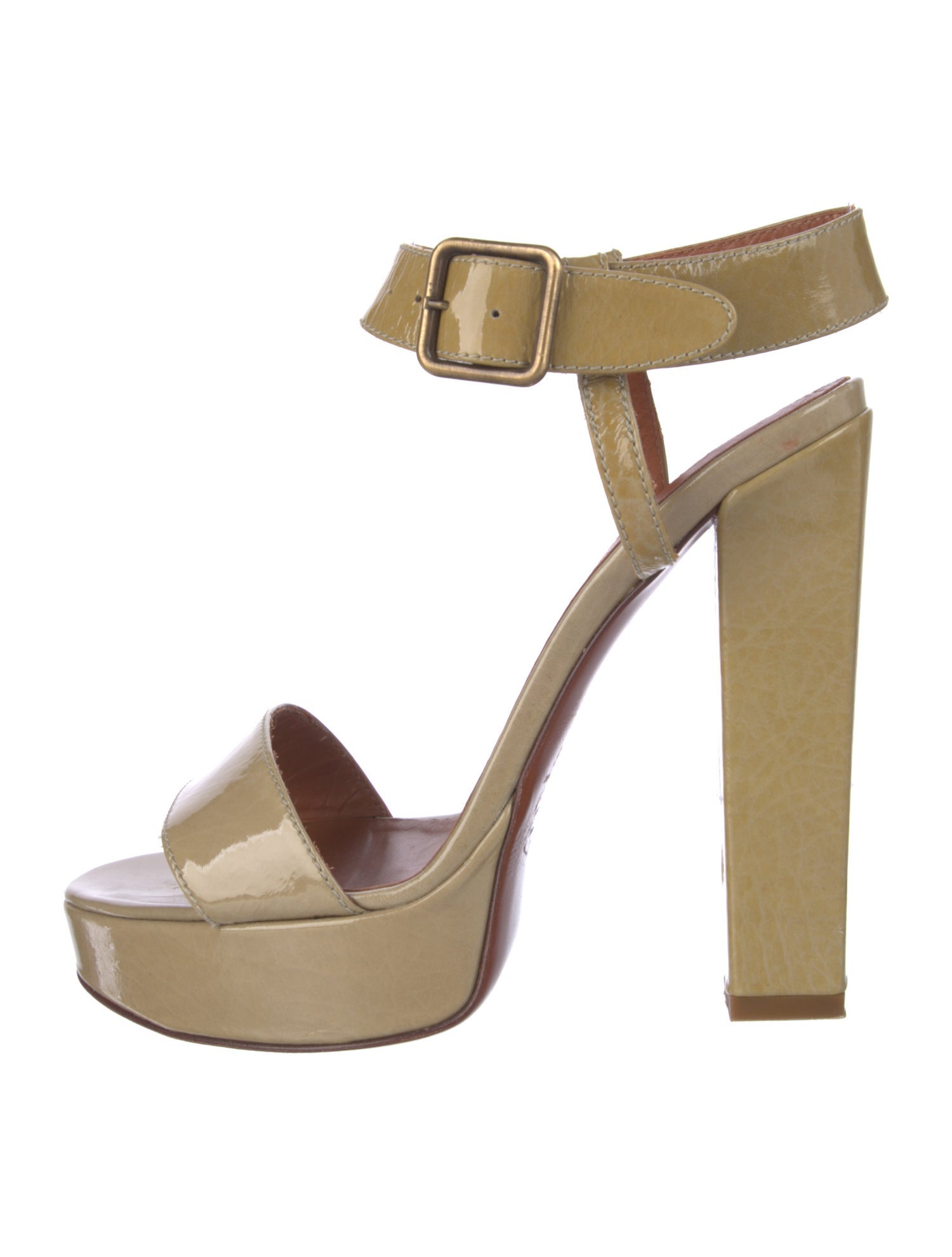 Lanvin Patent Leather Sandals