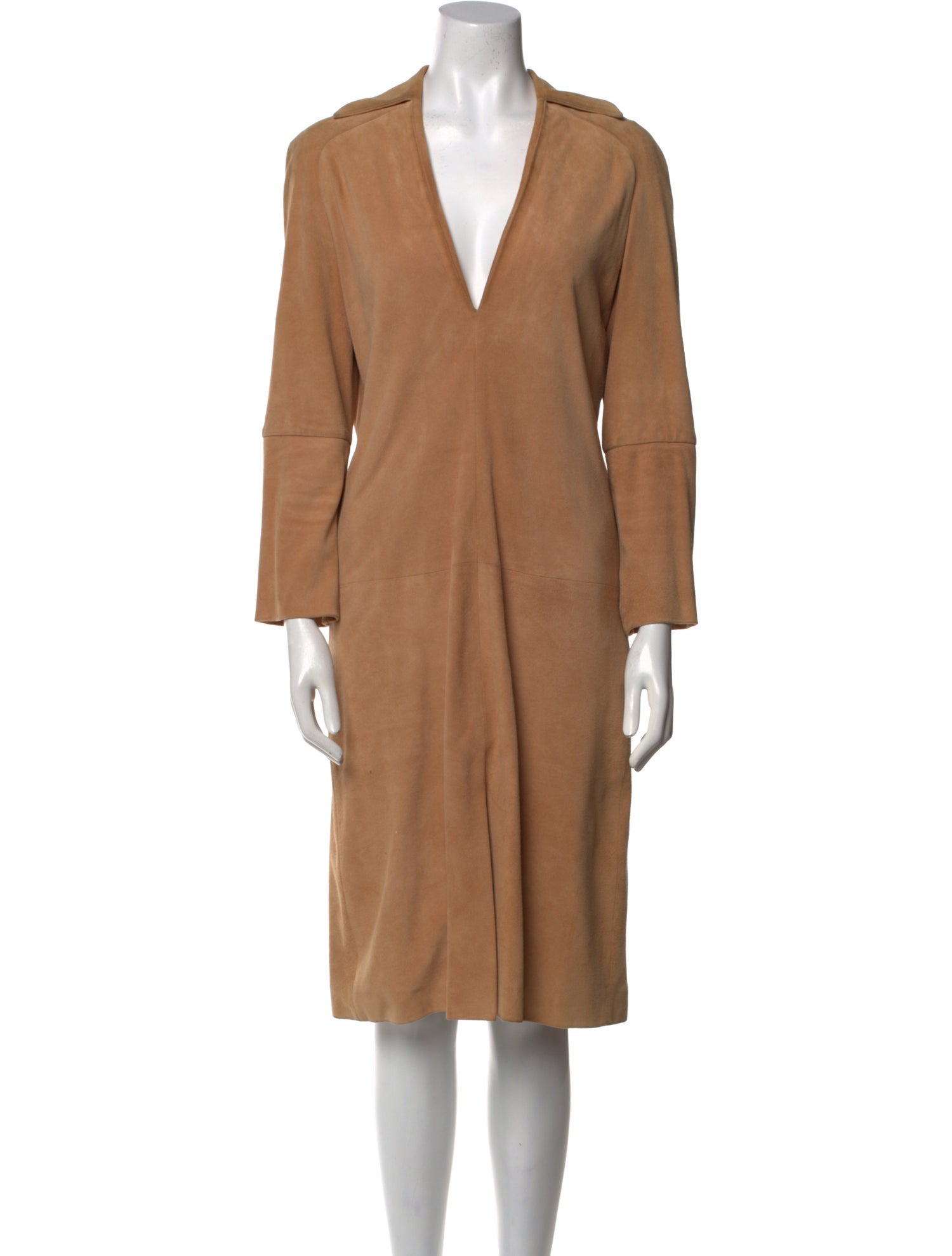 Lanvin V-Neck Midi Length Dress