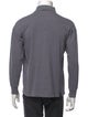 Lanvin V-Neck Long Sleeve Polo Shirt
