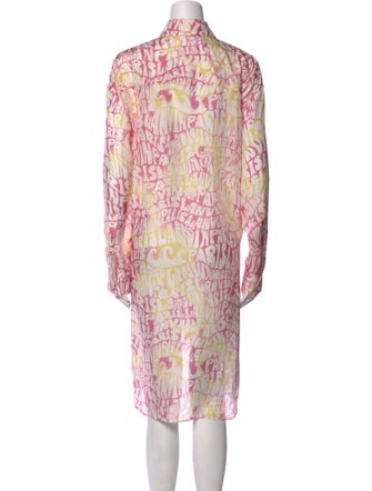 Lanvin Silk Midi Length Dress