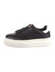 Lanvin Leather Colorblock Pattern Sneakers