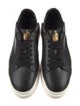 Lanvin Leather Colorblock Pattern Sneakers