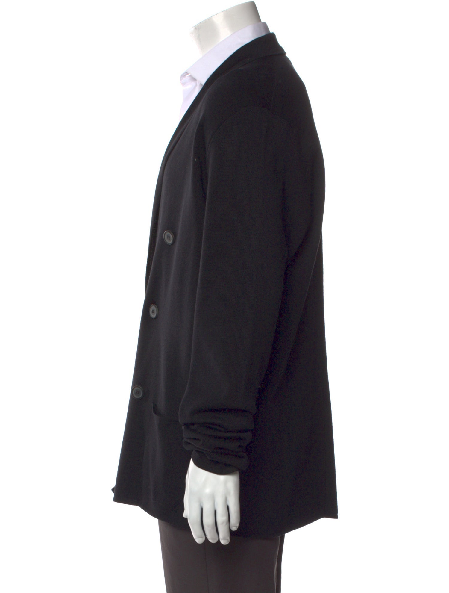Lanvin Merino Wool V-Neck Cardigan