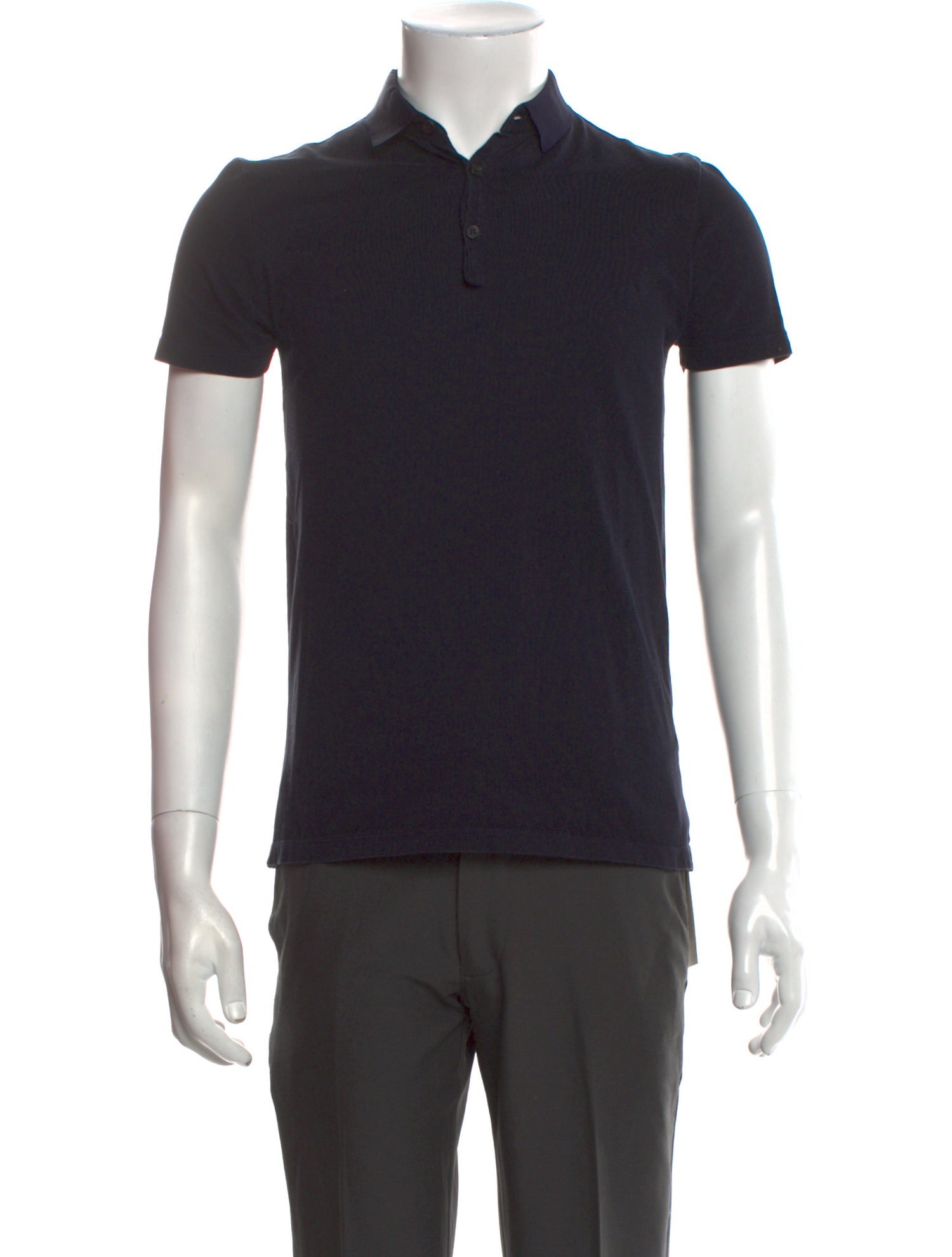 Lanvin Collar Short Sleeve Polo Shirt