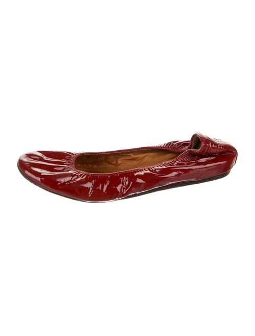 Lanvin Patent Leather Ballet Flats
