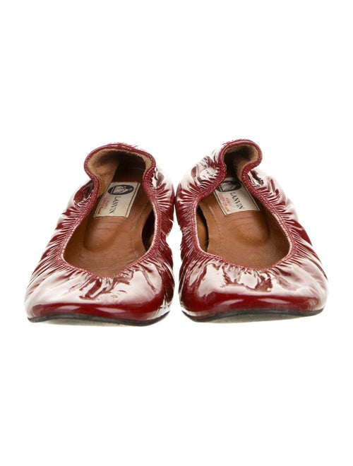 Lanvin Patent Leather Ballet Flats