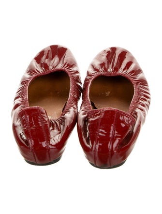 Lanvin Patent Leather Ballet Flats