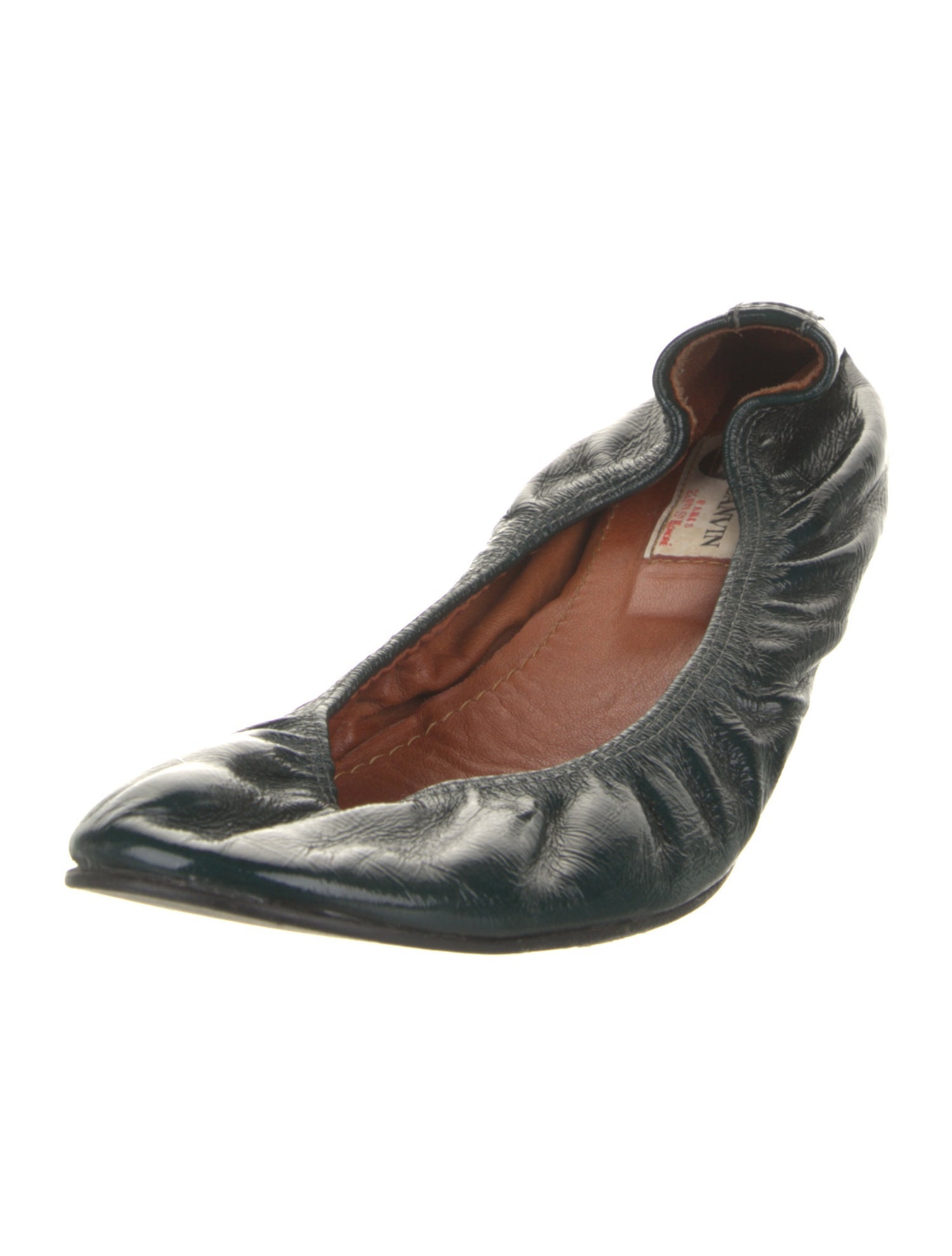 Lanvin Patent Leather Ballet Flats