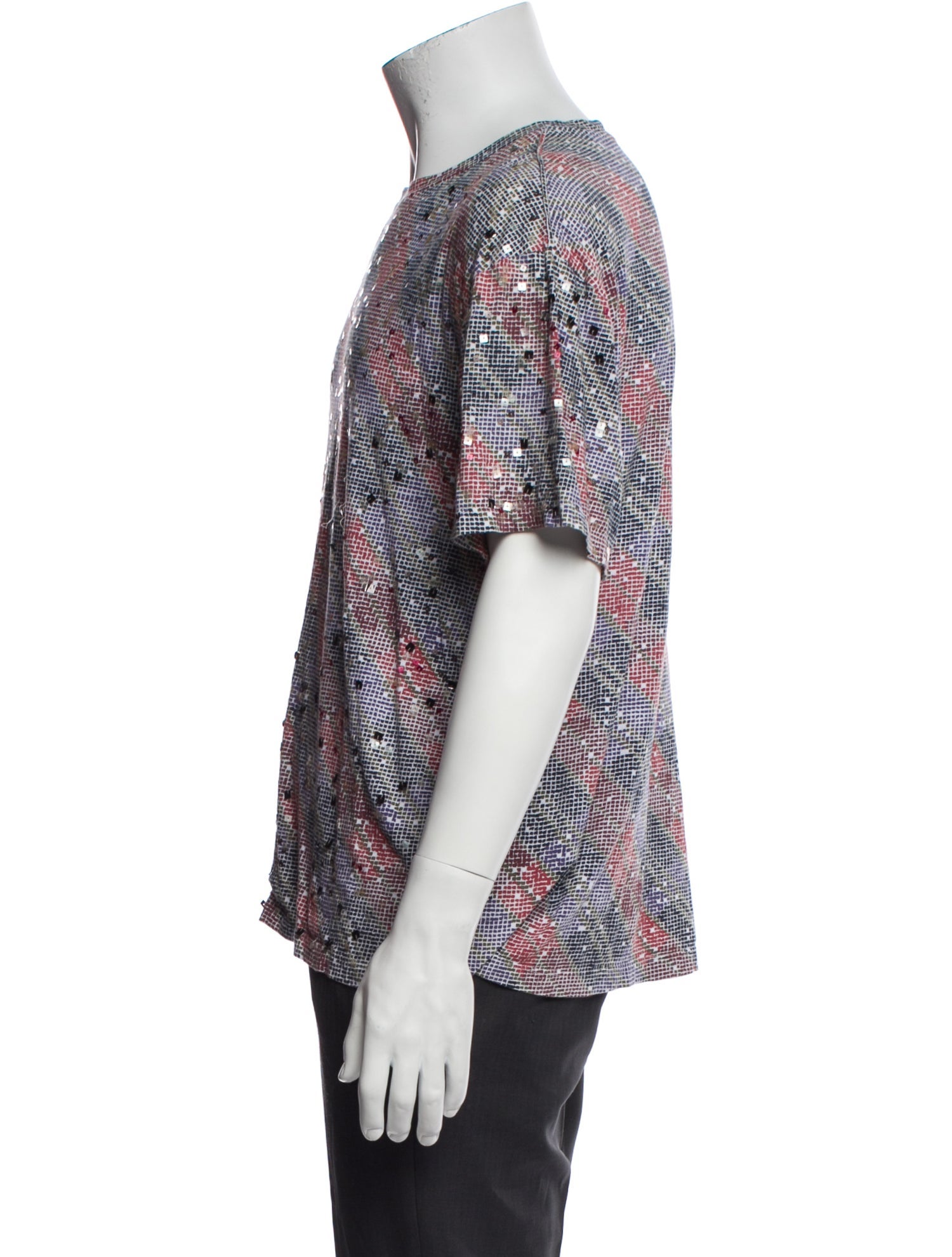 Lanvin Crew Neck Short Sleeve T-Shirt