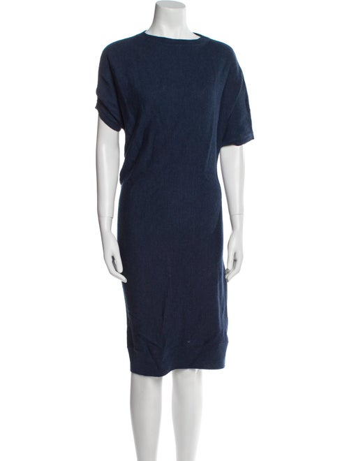 Lanvin Alpaca Midi Length Dress