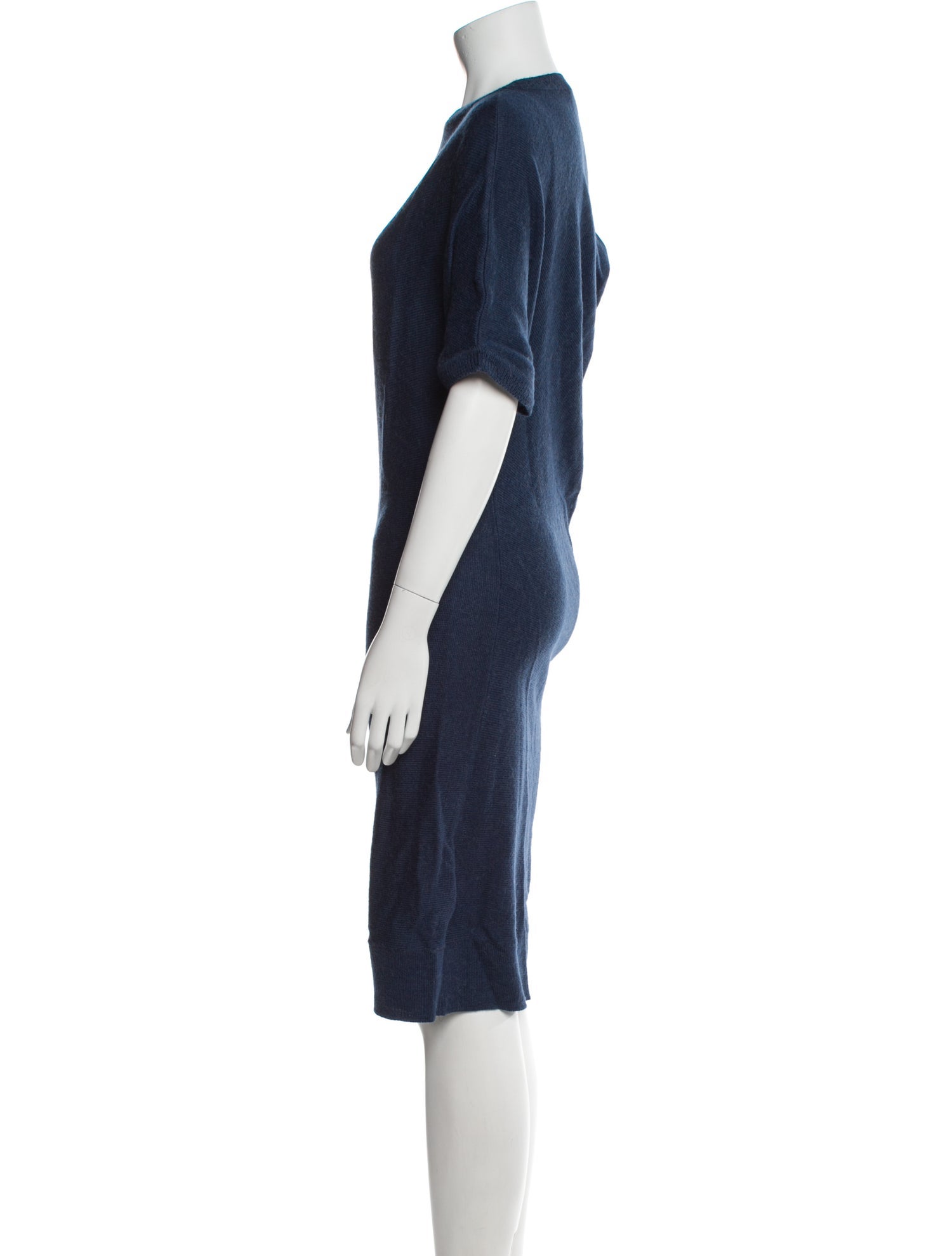Lanvin Alpaca Midi Length Dress