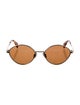 Lanvin Round Tinted Sunglasses
