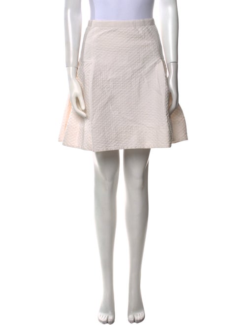 Lanvin Grosgrain Trim Knee-Length Skirt