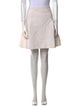 Lanvin Grosgrain Trim Knee-Length Skirt