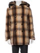 Lanvin Virgin Wool Plaid Print Jacket