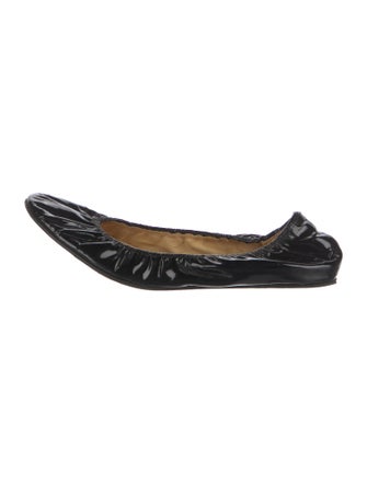 Lanvin Patent Leather Ballet Flats