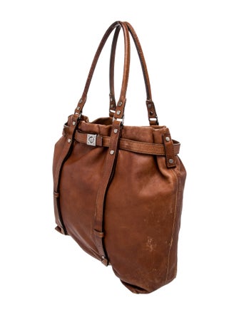 Lanvin Leather Top Handle Bag