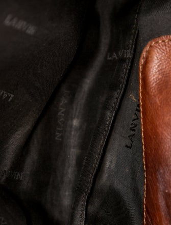 Lanvin Leather Top Handle Bag
