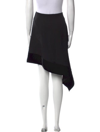 Lanvin Silk Midi Length Skirt