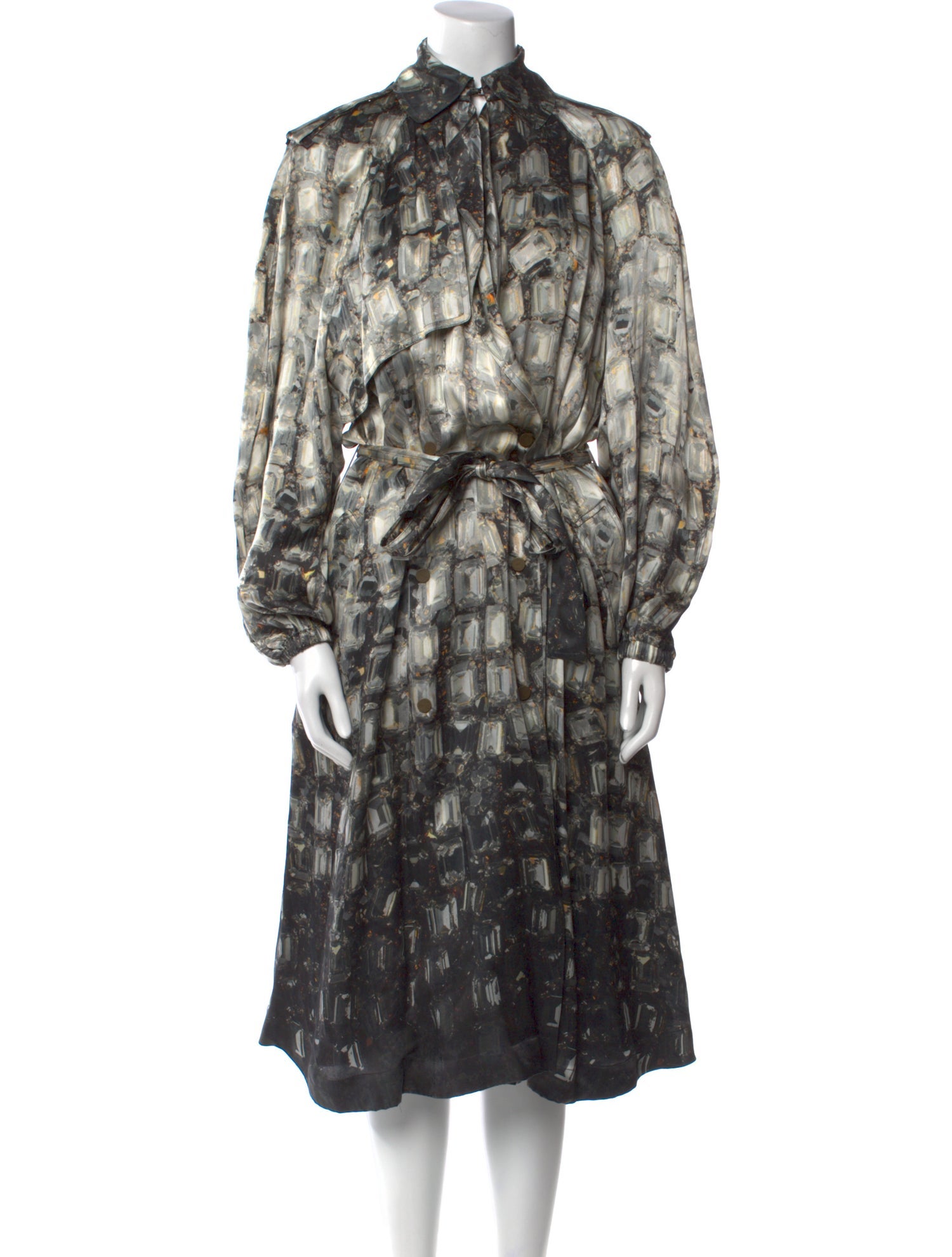 Lanvin Silk Midi Length Dress