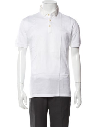 Lanvin Collar Short Sleeve Polo Shirt