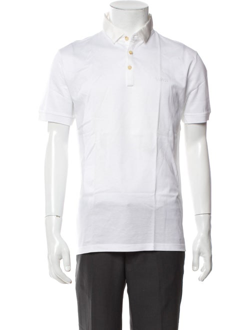 Lanvin Collar Short Sleeve Polo Shirt