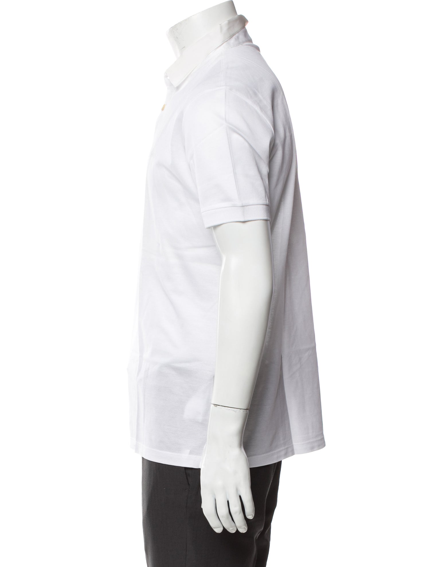 Lanvin Collar Short Sleeve Polo Shirt