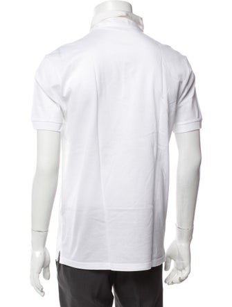 Lanvin Collar Short Sleeve Polo Shirt