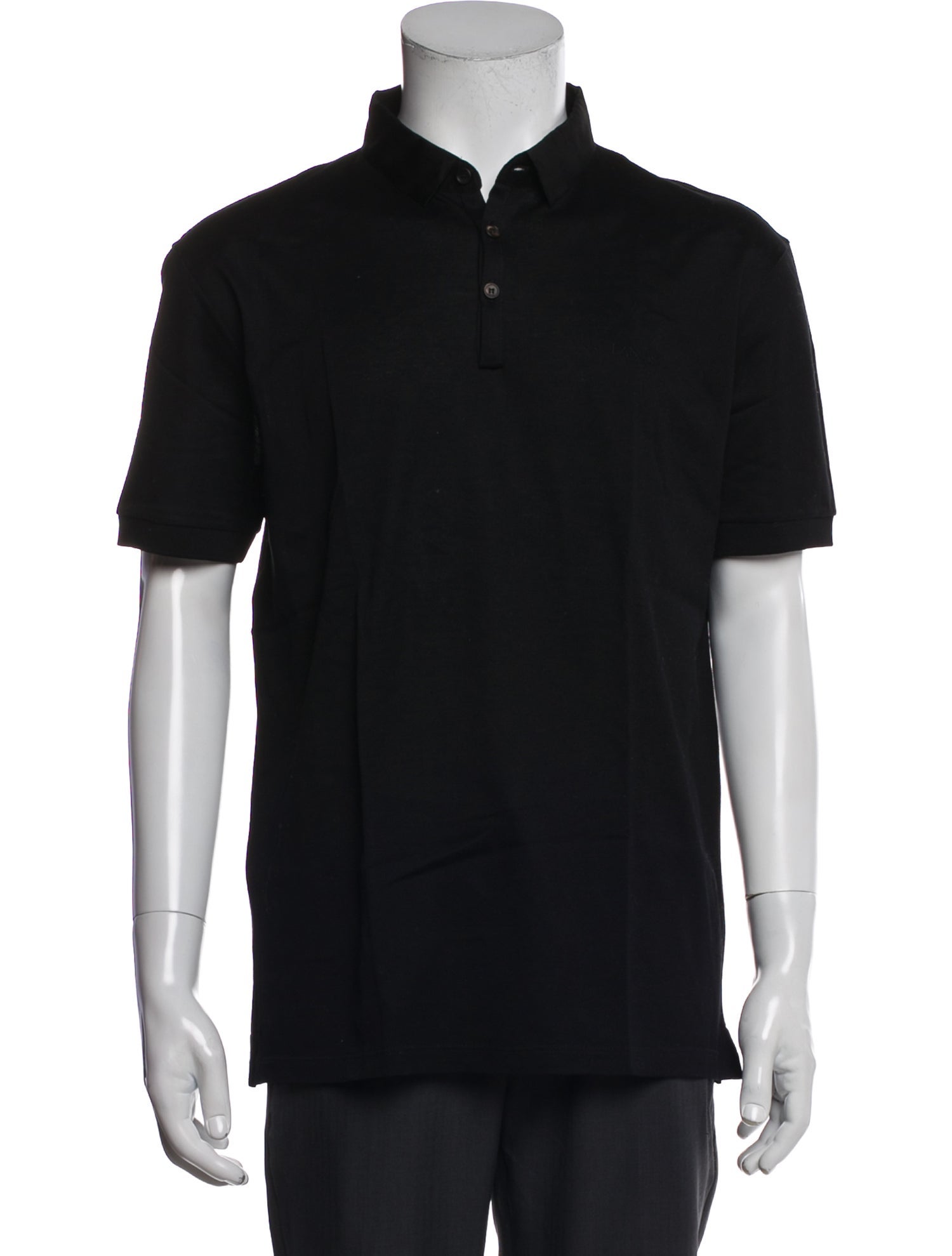 Lanvin Collar Short Sleeve Polo Shirt