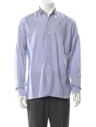 Lanvin Striped Long Sleeve Shirt
