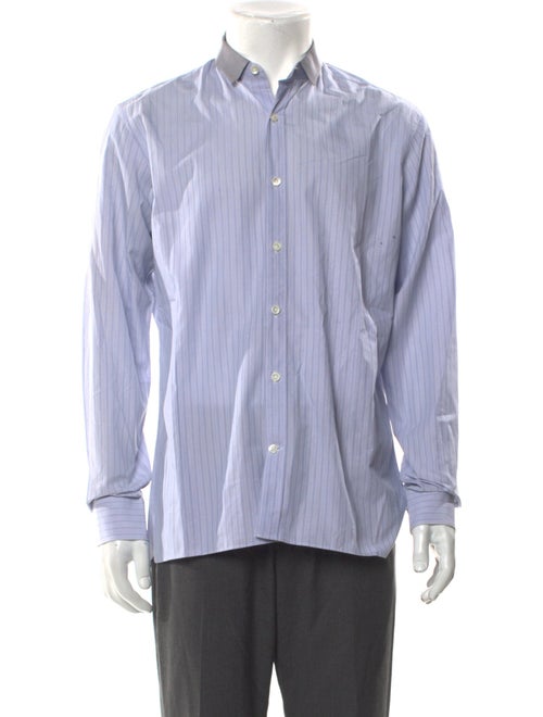 Lanvin Striped Long Sleeve Shirt