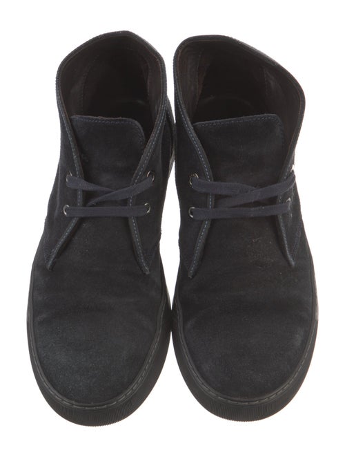 Lanvin Suede Lace-Up Boots