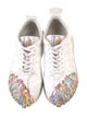 Lanvin Leather Printed Sneakers