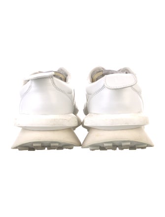 Lanvin Leather Printed Sneakers