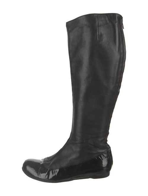 Lanvin Patent Leather Riding Boots