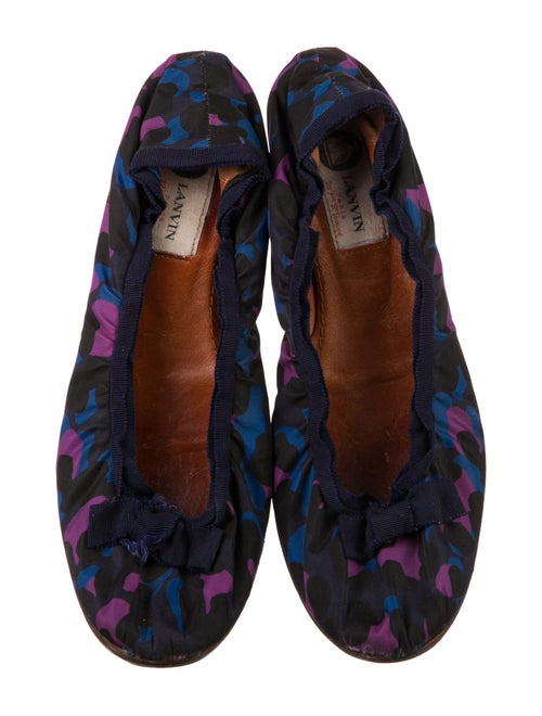 Lanvin Printed Ballet Flats