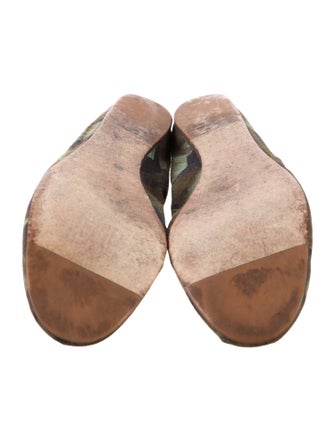 Lanvin Printed Ballet Flats