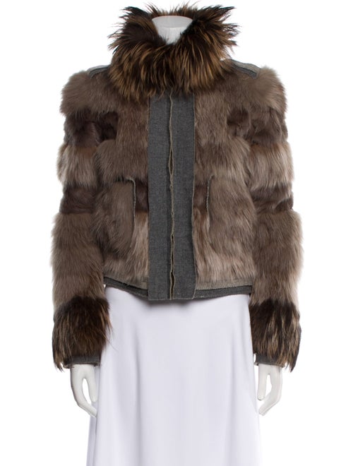 Lanvin Fox Fur Jacket