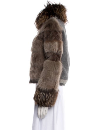 Lanvin Fox Fur Jacket