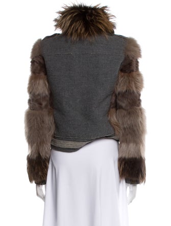 Lanvin Fox Fur Jacket