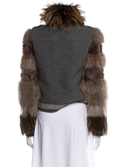 Lanvin Fox Fur Jacket