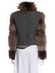 Lanvin Fox Fur Jacket