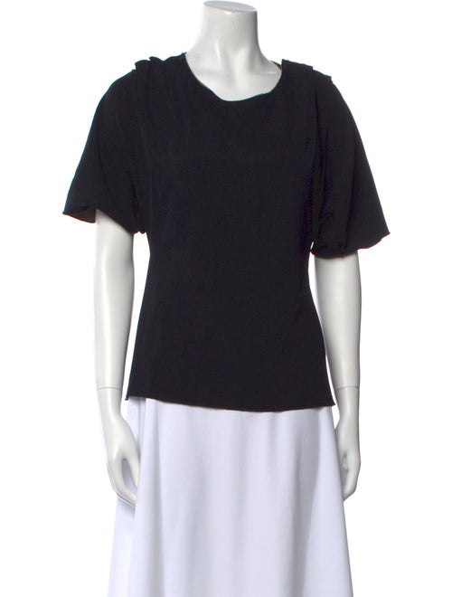 Lanvin Scoop Neck Short Sleeve T-Shirt