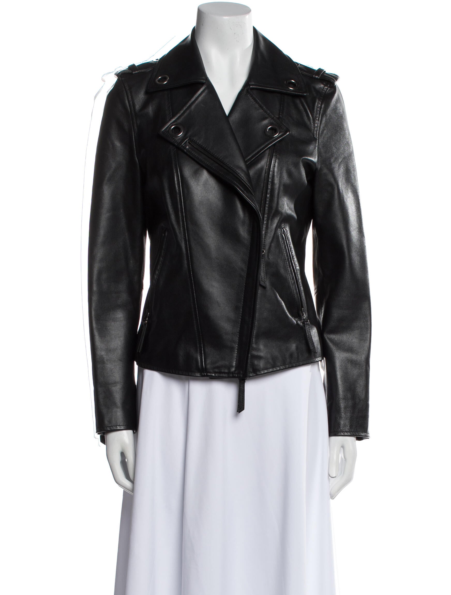 Lanvin Lamb Leather Biker Jacket