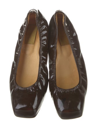 Lanvin Patent Leather Ballet Flats