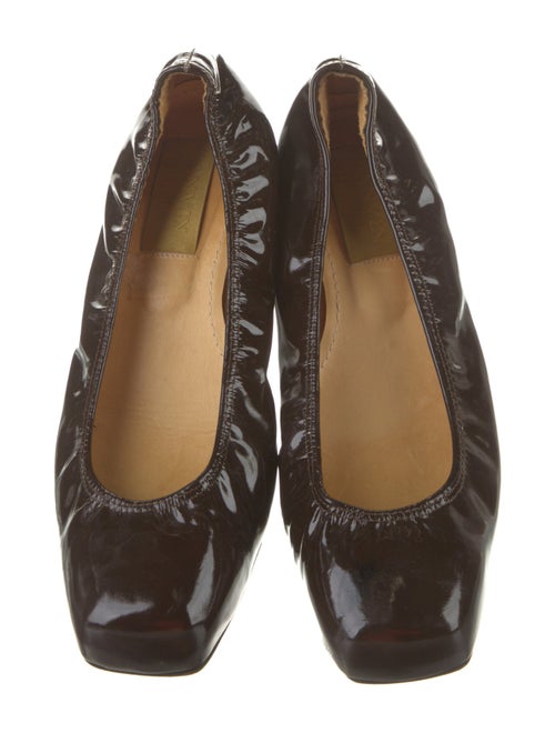 Lanvin Patent Leather Ballet Flats