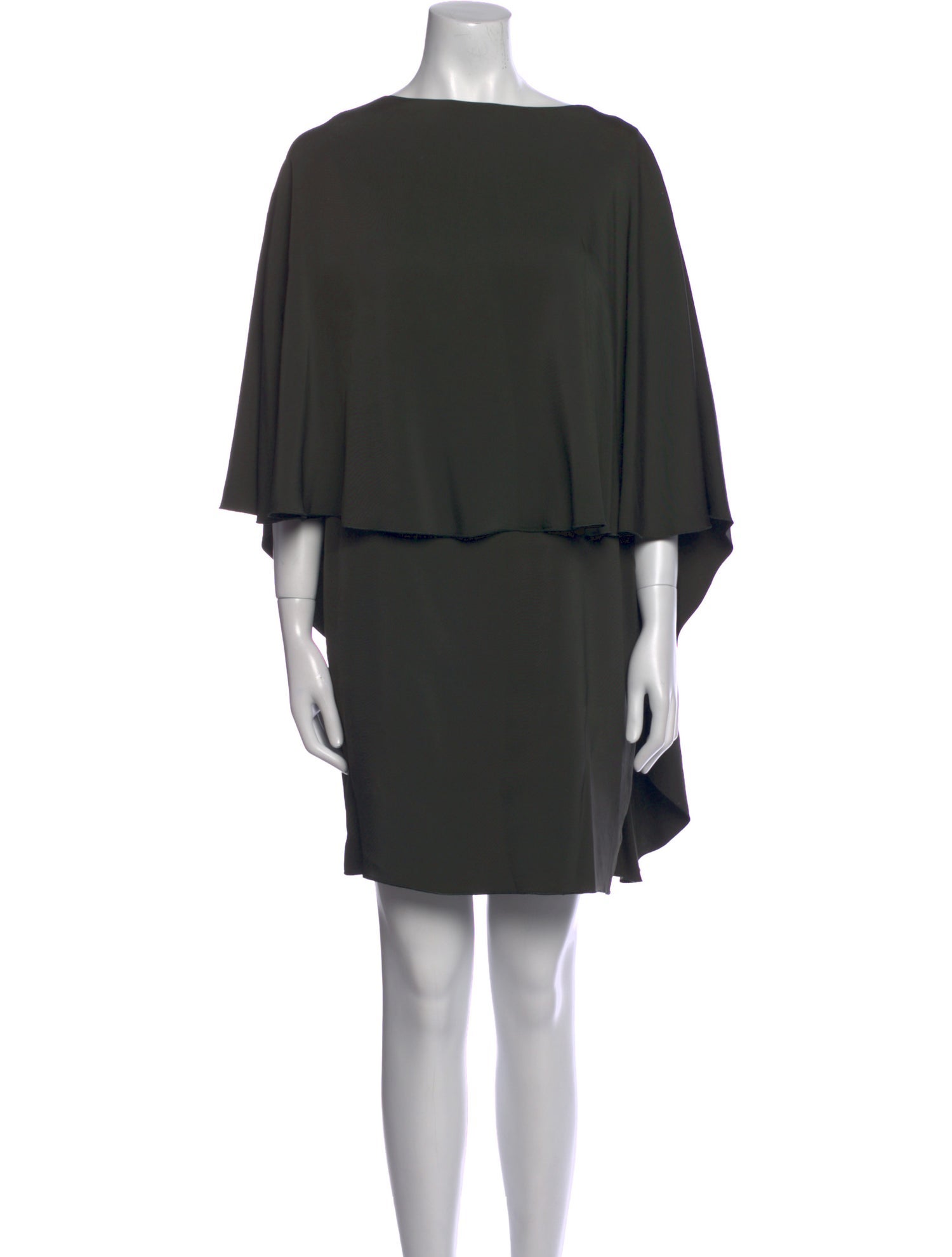 Lanvin Bateau Neckline Mini Dress